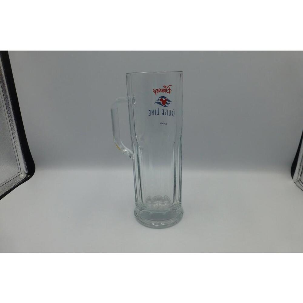 Disney Cruise Line Tall Glass Beer Mug Pilsner Souvenir Collectible Barware B3 - Picture 5 of 8